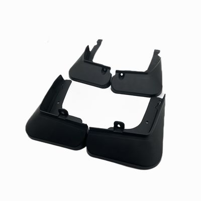 4pcs EX6 웰트마이스터 진흙 플래프 매트 블랙 전면 후면 진흙 보호 키트
