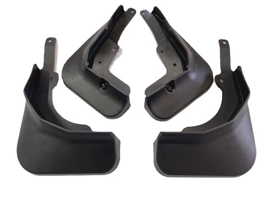 4pcs EX6 웰트마이스터 진흙 플래프 매트 블랙 전면 후면 진흙 보호 키트