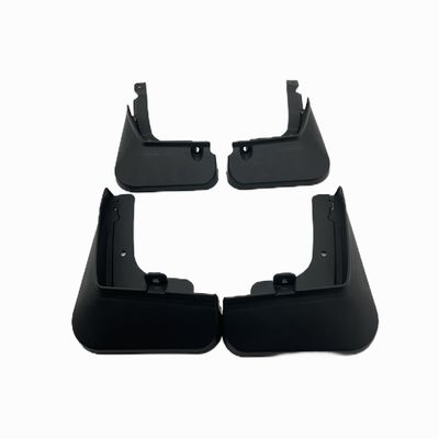 4pcs EX6 웰트마이스터 진흙 플래프 매트 블랙 전면 후면 진흙 보호 키트